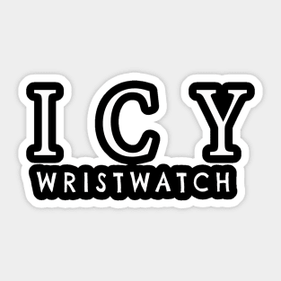 ICY wristwatch Sticker